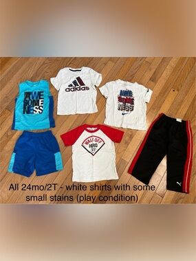 Various Boys Clothes
